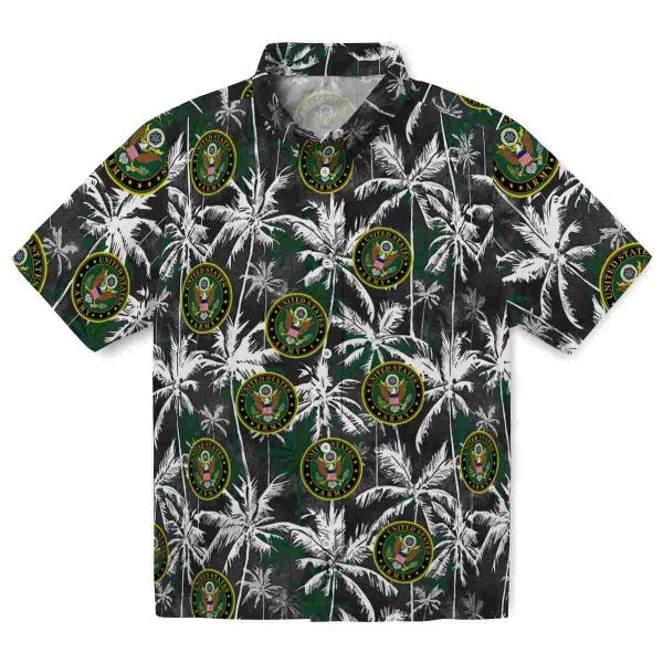 Army Palm Pattern Hawaiian Shirt Best selling