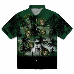 Army Sunset Scene Hawaiian Shirt Best selling