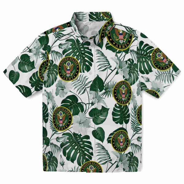 Army Tropical Plants Hawaiian Shirt Best selling