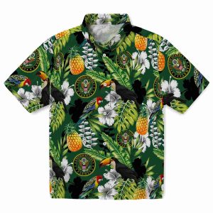 Army Tropical Toucan Hawaiian Shirt Best selling