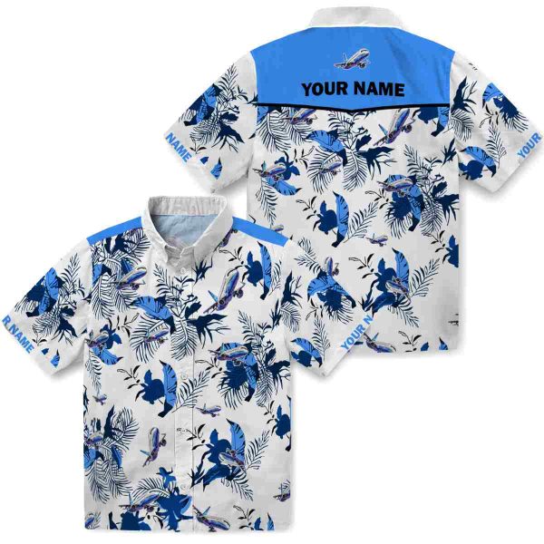 Aviation Botanical Theme Hawaiian Shirt Latest Model