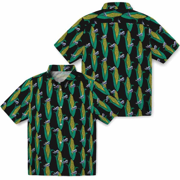 Aviation Corn Motifs Hawaiian Shirt Latest Model