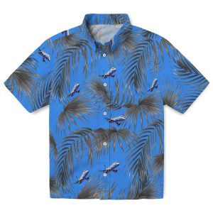 Aviation Leafy Palms Hawaiian Shirt Best selling