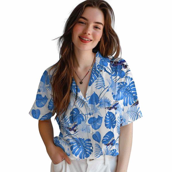 Aviation Tropical Plants Hawaiian Shirt Trendy