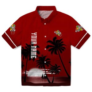 BBQ Beach Sunset Hawaiian Shirt Best selling