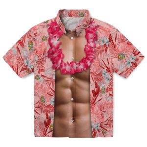 BBQ Chest Illusion Hawaiian Shirt Best selling