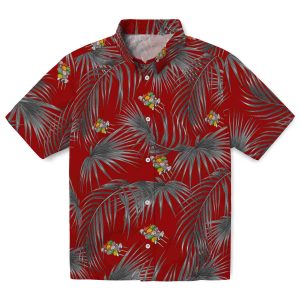 BBQ Leafy Palms Hawaiian Shirt Best selling
