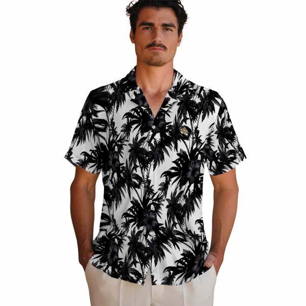 BBQ Palm Motifs Hawaiian Shirt High quality