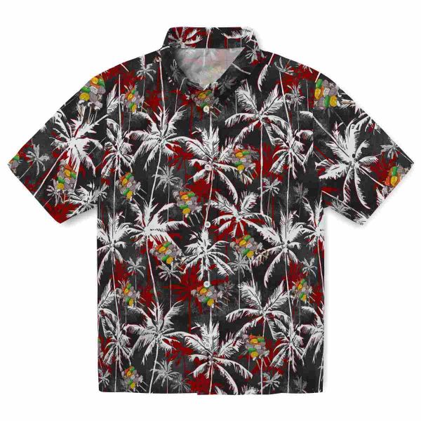 BBQ Palm Pattern Hawaiian Shirt Best selling