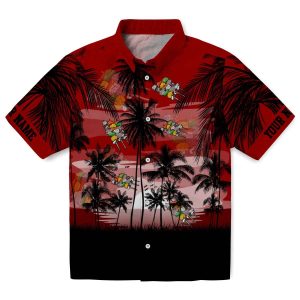 BBQ Sunset Scene Hawaiian Shirt Best selling