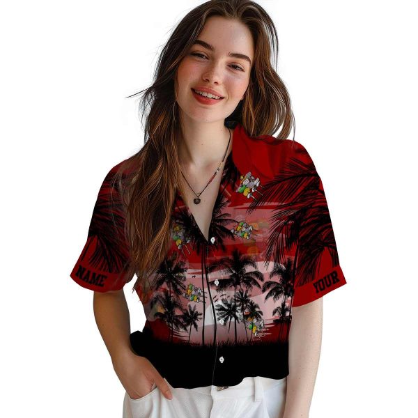 BBQ Sunset Scene Hawaiian Shirt Trendy