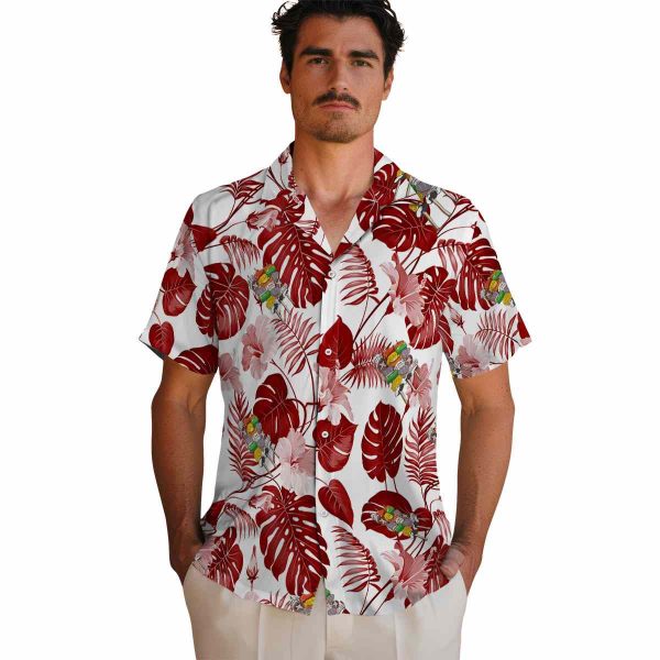 BBQ Tropical Plants Hawaiian Shirt High quality