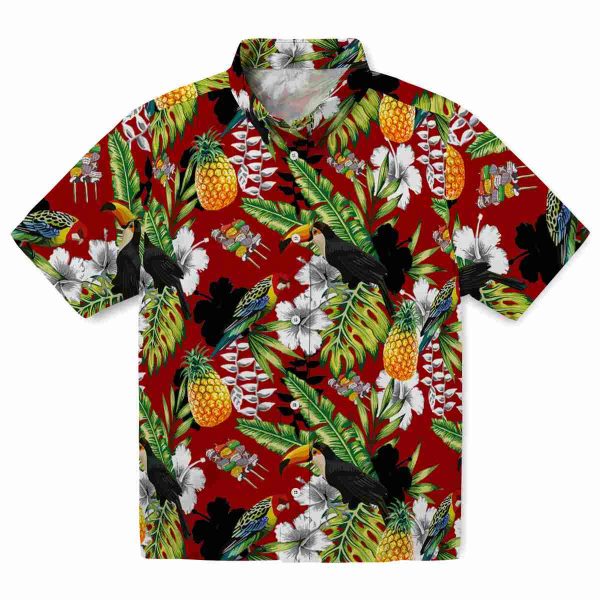 BBQ Tropical Toucan Hawaiian Shirt Best selling