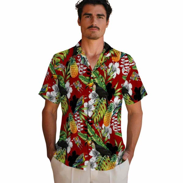 BBQ Tropical Toucan Hawaiian Shirt High quality