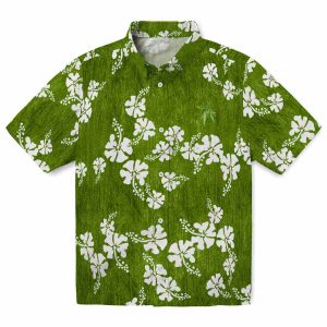 Bamboo Hibiscus Clusters Hawaiian Shirt Best selling