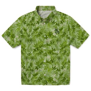 Bamboo Leafy Pattern Hawaiian Shirt Best selling