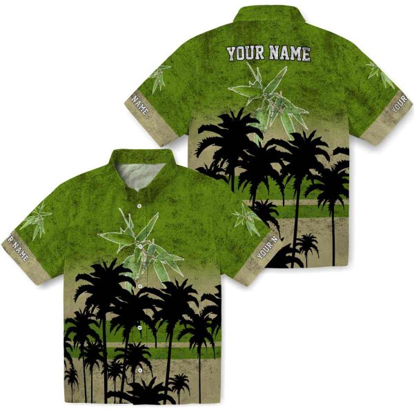 Bamboo Sunset Pattern Hawaiian Shirt Latest Model