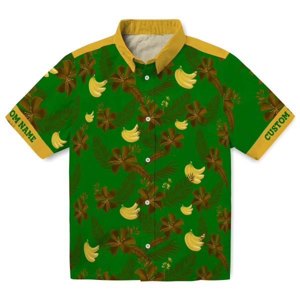 Banana Botanical Print Hawaiian Shirt Best selling