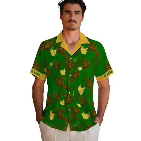 Banana Botanical Print Hawaiian Shirt High quality