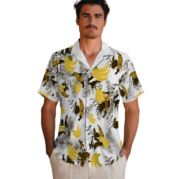 Banana Botanical Theme Hawaiian Shirt High quality