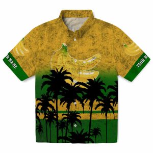 Banana Sunset Pattern Hawaiian Shirt Best selling