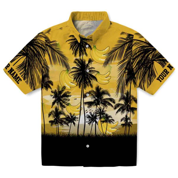 Banana Sunset Scene Hawaiian Shirt Best selling