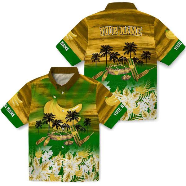 Banana Tropical Canoe Hawaiian Shirt Latest Model