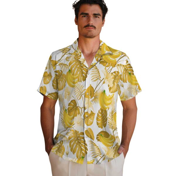 Banana Tropical Plants Hawaiian Shirt High quality