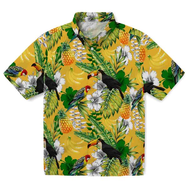 Banana Tropical Toucan Hawaiian Shirt Best selling