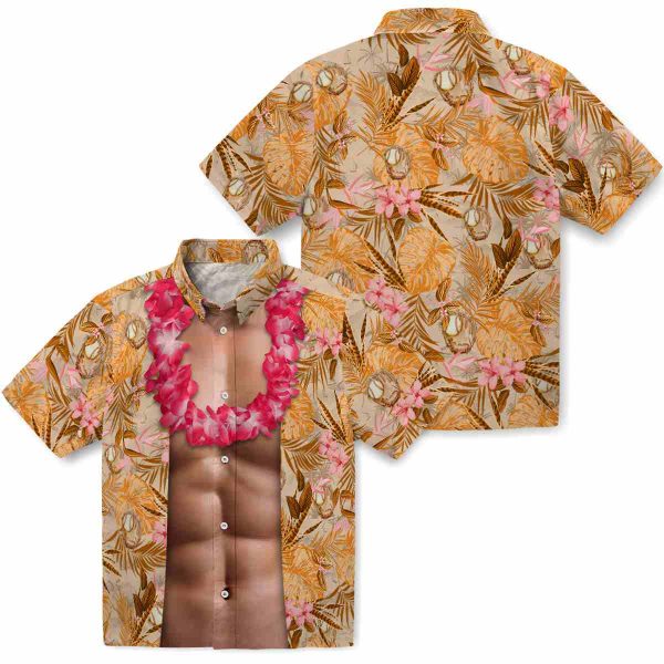 Baseball Chest Illusion Hawaiian Shirt Latest Model