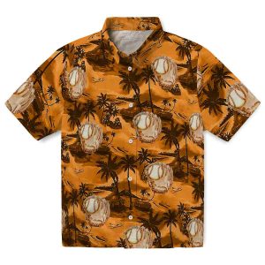 Baseball Coastal Palms Hawaiian Shirt Best selling
