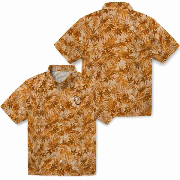 Baseball Leafy Pattern Hawaiian Shirt Latest Model