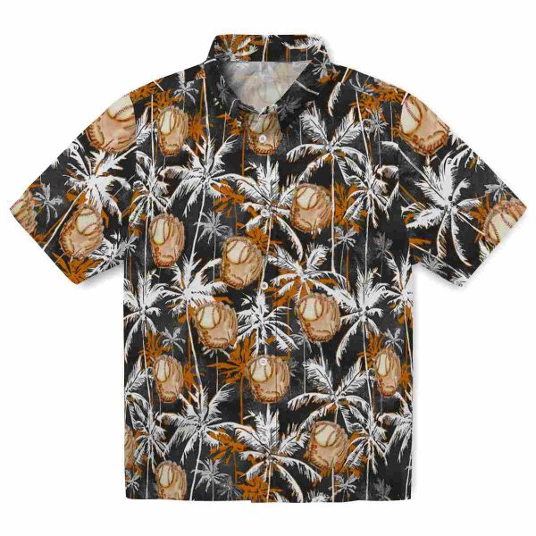 Baseball Palm Pattern Hawaiian Shirt Best selling