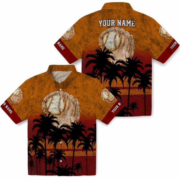 Baseball Sunset Pattern Hawaiian Shirt Latest Model