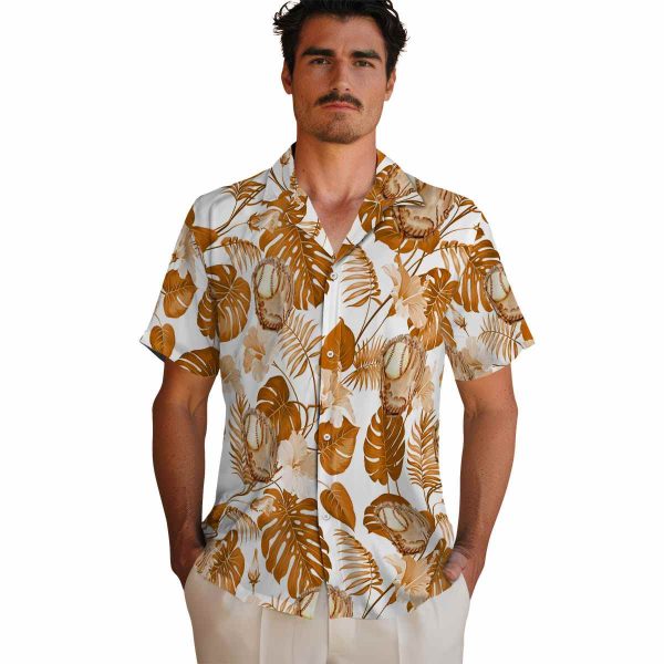 Baseball Tropical Plants Hawaiian Shirt High quality