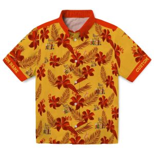Beer Botanical Print Hawaiian Shirt Best selling
