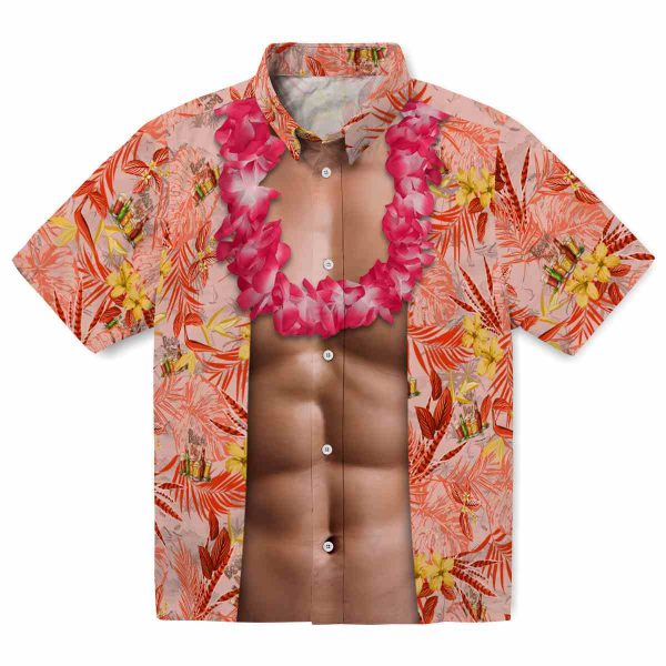 Beer Chest Illusion Hawaiian Shirt Best selling