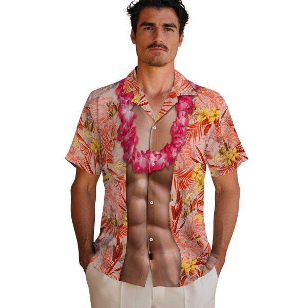 Beer Chest Illusion Hawaiian Shirt High quality