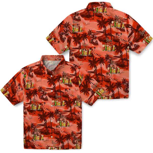 Beer Coastal Palms Hawaiian Shirt Latest Model