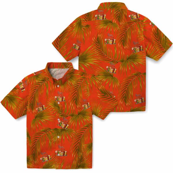 Beer Leafy Palms Hawaiian Shirt Latest Model