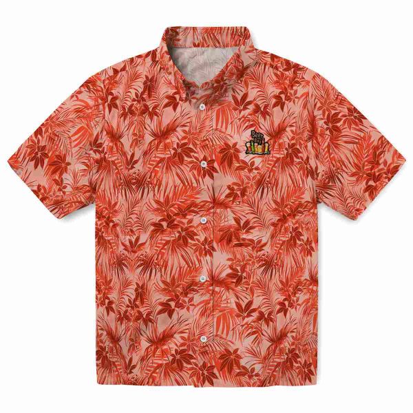 Beer Leafy Pattern Hawaiian Shirt Best selling