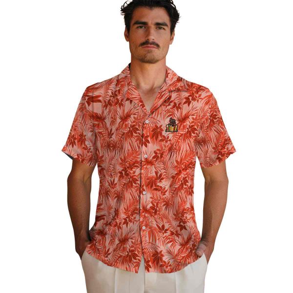 Beer Leafy Pattern Hawaiian Shirt High quality