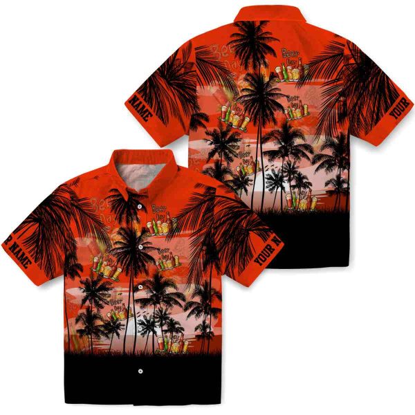 Beer Sunset Scene Hawaiian Shirt Latest Model