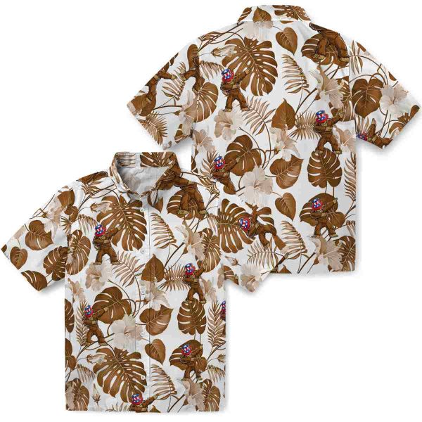 Bigfoot Tropical Plants Hawaiian Shirt Latest Model