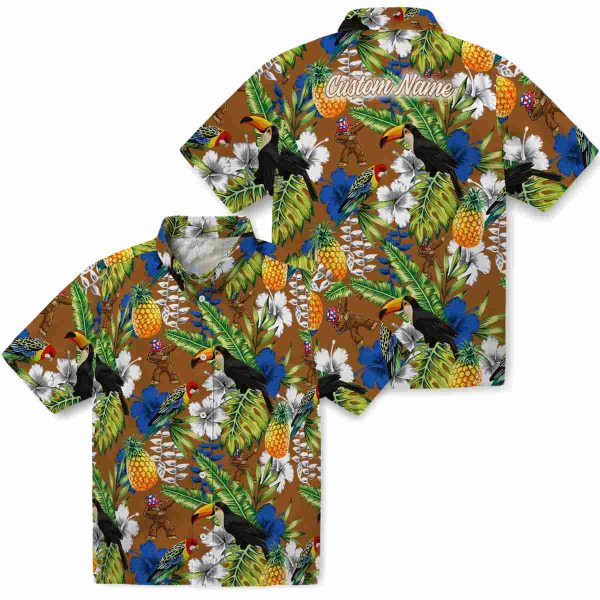 Bigfoot Tropical Toucan Hawaiian Shirt Latest Model