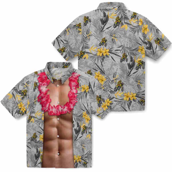 Biker Chest Illusion Hawaiian Shirt Latest Model