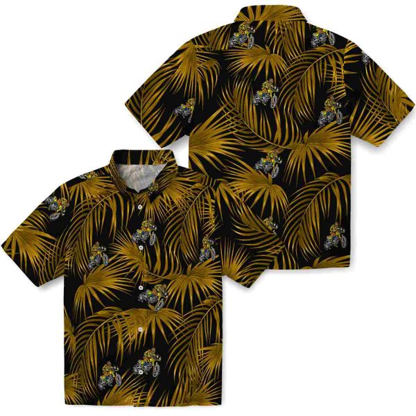 Biker Leafy Palms Hawaiian Shirt Latest Model