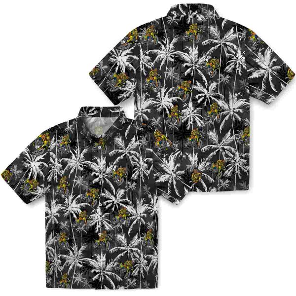 Biker Palm Pattern Hawaiian Shirt Latest Model