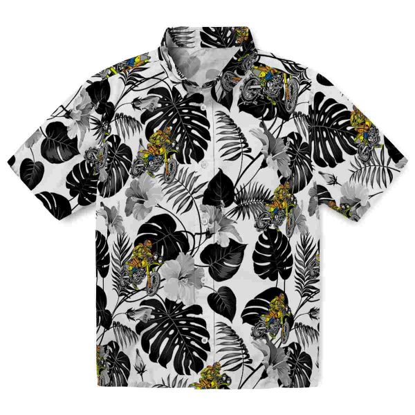 Biker Tropical Plants Hawaiian Shirt Best selling