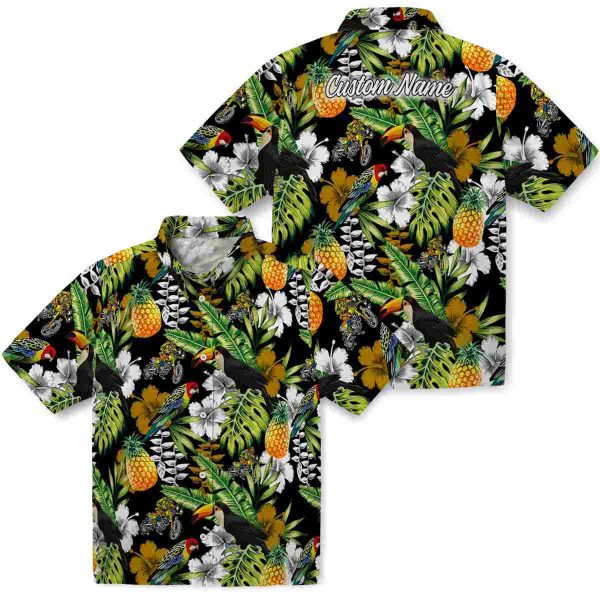 Biker Tropical Toucan Hawaiian Shirt Latest Model